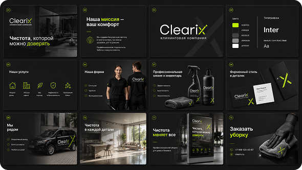 Clearix project preview